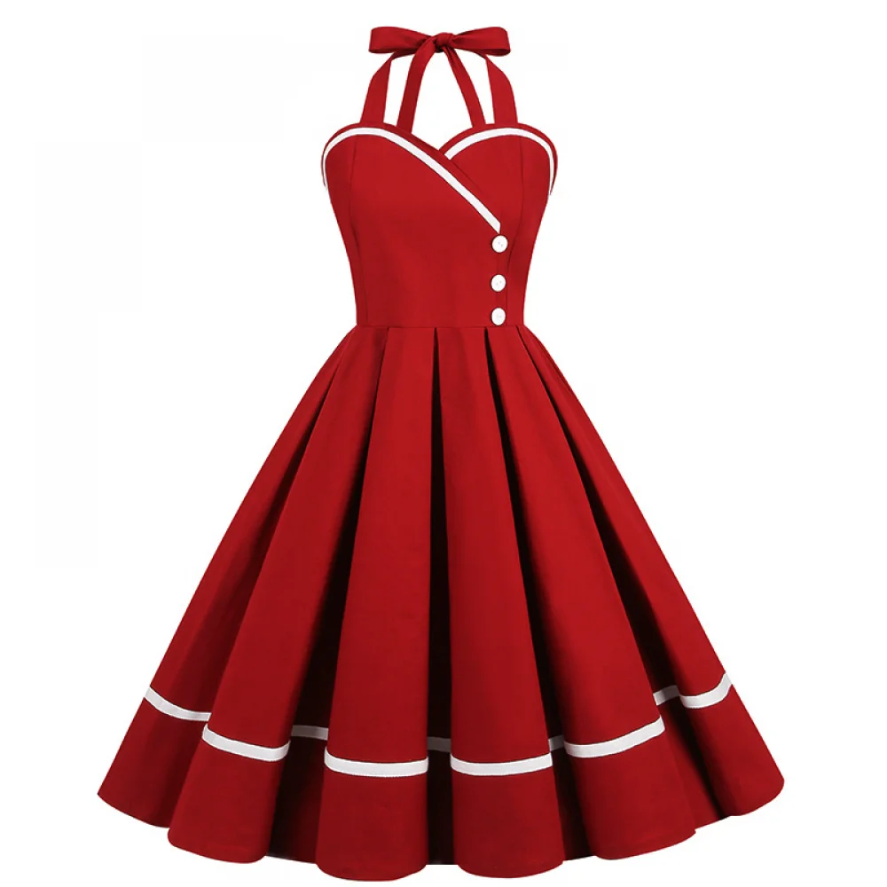 ハロウィン 50 年代 60 年代 80 年代レトロドレス女 - Vintage Fashion Female のレビューと価格