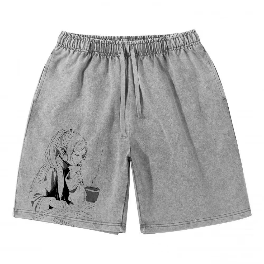 アニメ フリーレン ショーツ ヴィンテージ ウォッシュド マ - Vintage Fashion In Japan のレビューと価格