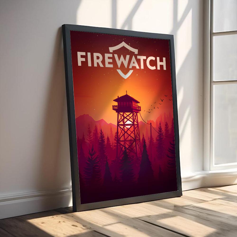 ビデオゲーム F-Firewatch 絵画 書道 ヴィンテー - Vintage Vogue Fashion Poster のレビューと価格