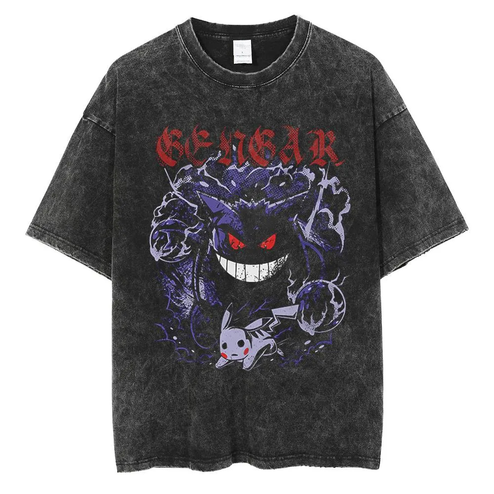 ポケモン ゲンガーとピカチュウ アニメTシャツ、ヴィンテージ - Vintage Fashion In Japan のレビューと価格