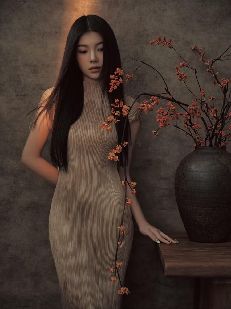 新作2026中国風ポートレートアート写真撮影コスチュームスタ - Vintage Fashion Photography のレビューと価格