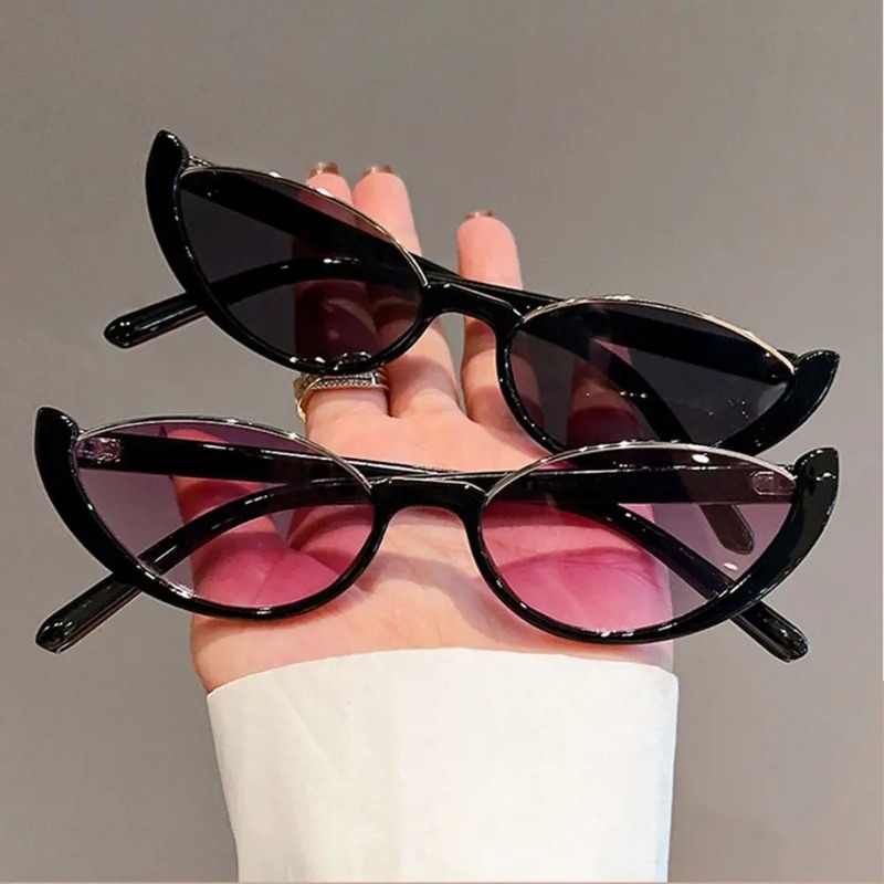 ヴィンテージ風小型キャットアイサングラス 女性用 トレンドの - Vintage Fashion Shop のレビューと価格