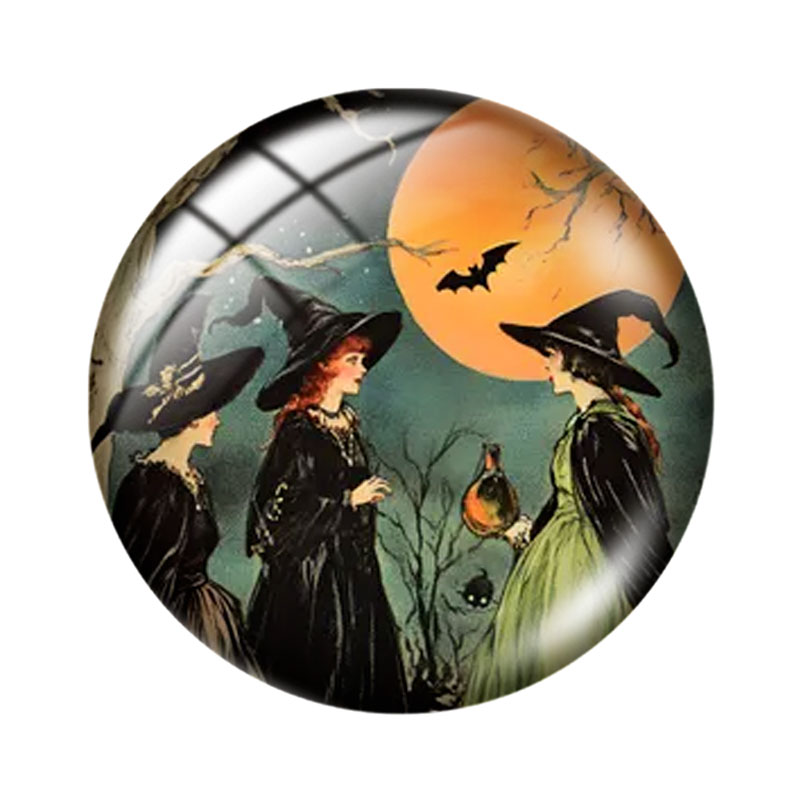 ヴィンテージハロウィン 12/18/20/25mm ガラスカ - Vintage Fashion Earrings のレビューと価格