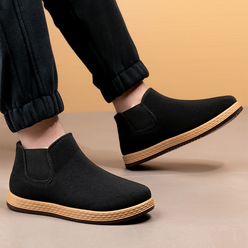 メンズコットンシューズメンズ冬新作豪華な厚みのあるファッショ - Vintage Outdoor Fashion のレビューと価格