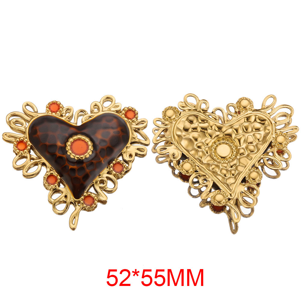 2個入り 55MM ステンレススチール製 ヴィンテージ バロ - Vintage Fashion Earrings のレビューと価格