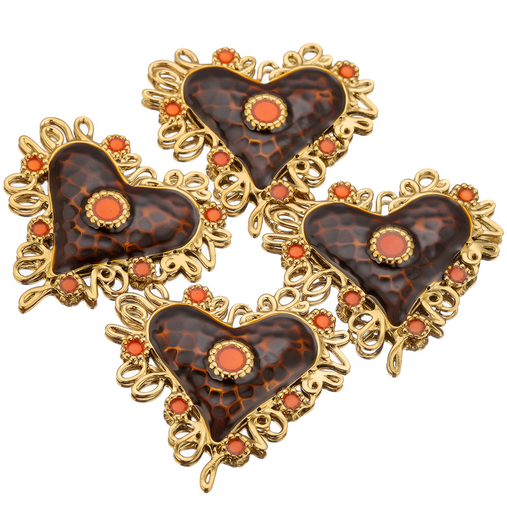 2個入り 55MM ステンレススチール製 ヴィンテージ バロ - Vintage Fashion Earrings のレビューと価格
